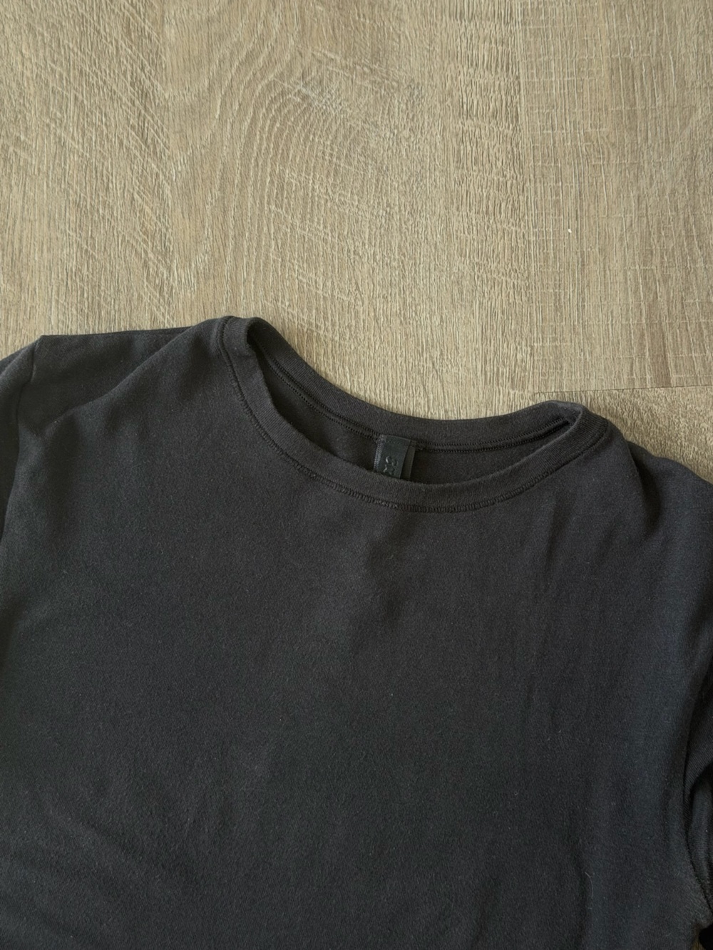 SKIMS Cotton Jersey T shirt Size xs Onyx